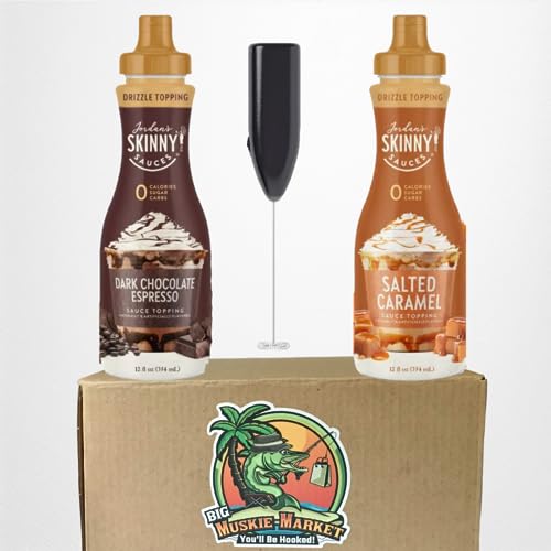 Jordans Skinny Sauces Bundle - Salted Caramel and Dark Chocolat...