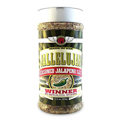 Jallelujah Seasoned Jalapeno Salt 14 Oz