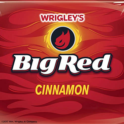 Wrigleys Big Red Cinnamon Chewing Gum 15 Pieces 10 Packs