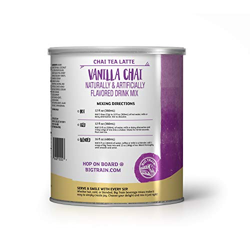 Big Train Chai, Vanilla, 1.9 Pound