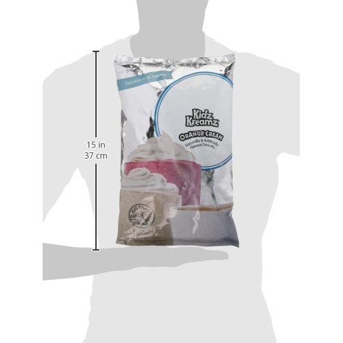 Big Train Kidz Kreamz Blended Creme Drink Mix, Orange Cream, 3.5