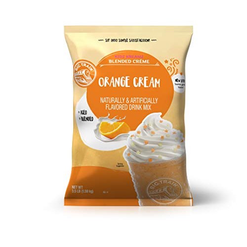 Big Train Kidz Kreamz Blended Creme Drink Mix, Orange Cream, 3.5