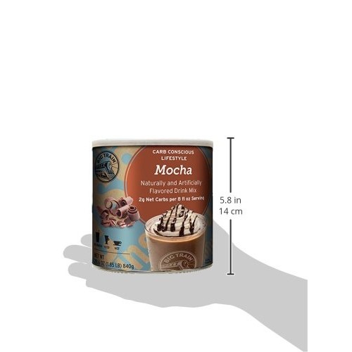Big Train Carb Conscious Blended Ice Coffee, Mocha, 1.85 Pound,