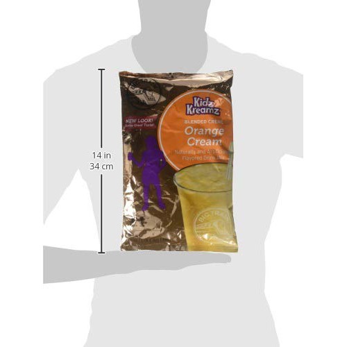 Big Train Orange Creamsicle Kidz Kreamz, 3.5 Lb Bag