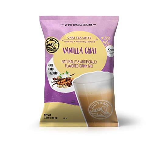 Big Train Vanilla Chai Tea Latte, 56 Ounce Powdered Instant Chai