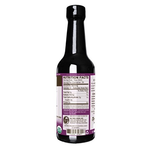 Big Tree Farms Coco Aminos, Organic All-Purpose Soy Sauce Altern
