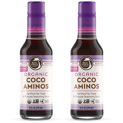 Big Tree Farms Coco Aminos, Organic All-Purpose Soy Sauce Altern