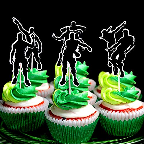 Cupcake Toppers Dance Floss Cake Topper For Birthday Party Suppl