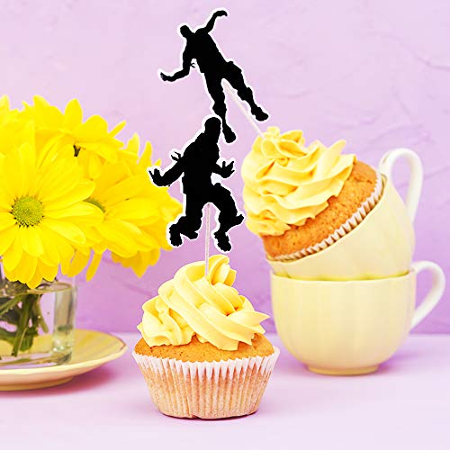 Cupcake Toppers Dance Floss Cake Topper For Birthday Party Suppl