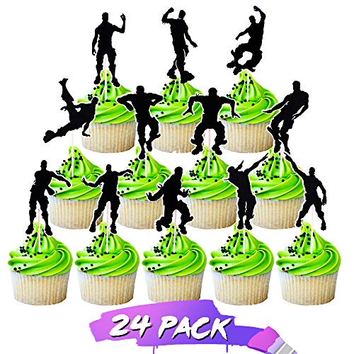 Cupcake Toppers Dance Floss Cake Topper For Birthday Party Suppl