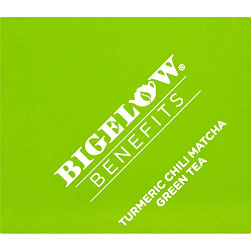 Bigelow Benefits Refresh Turmeric Chili Matcha Green Tea, 18 Cou