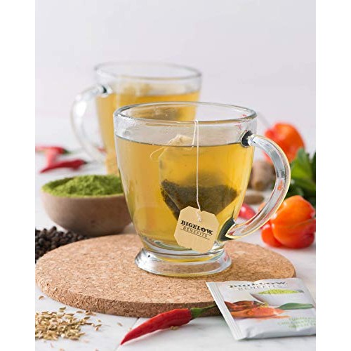 Bigelow Benefits Refresh Turmeric Chili Matcha Green Tea, 18 Cou