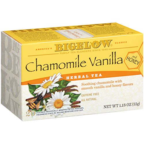 Bigelow Chamomile Vanilla With Honey, 20 Count Box Pack Of 6 C