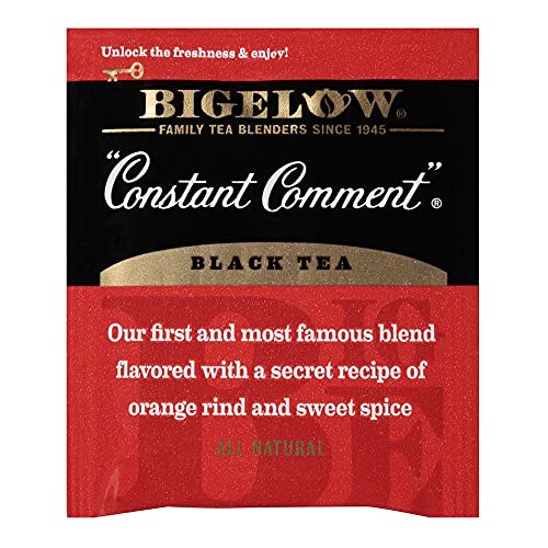 Bigelow Constant Comment Black Tea Bags 20 Count Box Pack Of 6