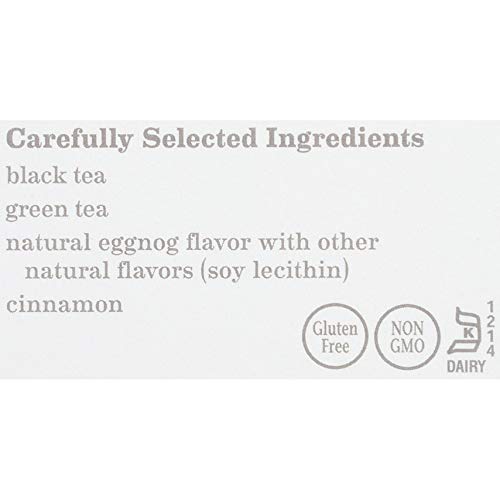Bigelow Eggnoggn Tea Bags, 18 Count Box Pack Of 6 Caffeinated