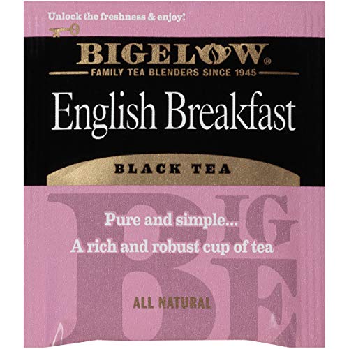 Bigelow English Breakfast Black Tea Bags, 20 Count Box Pack Of