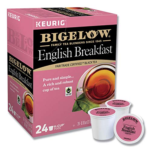 Bigelow English Breakfast Tea K-Cup For Keurig Brewers, 24 Count