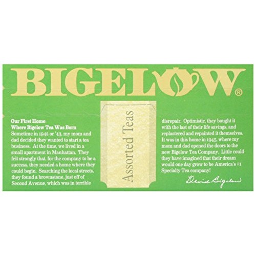 Bigelow Herbal Teas Six Flavor Assortment, 18 Bags