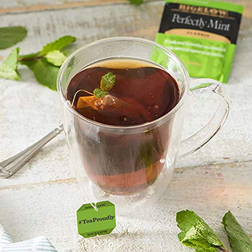 Bigelow Plantation Mint Black Tea Bags 20-Count Boxes Pack Of 6 Bigelow Plantation Mint Black Tea Bags 20-Count Boxes Pack Of 6