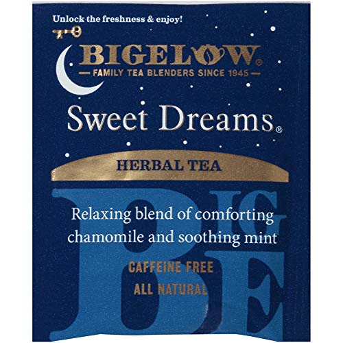 Bigelow Sweet Dreams Herbal Tea 20 Bags Pack Of 6, 120 Tea Bag