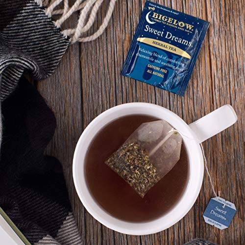 Bigelow Sweet Dreams Herbal Tea 20 Bags Pack Of 6, 120 Tea Bag