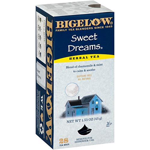 Bigelow Sweet Dreams Herbal Tea 28-Count Box Pack Of 3 Relaxin