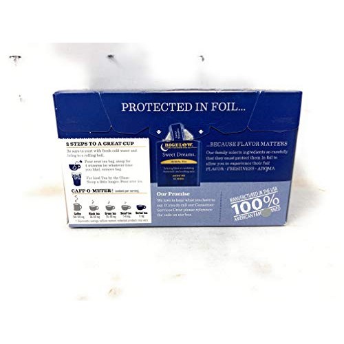 Bigelow Tea 3 Packs Herbal Tea - Sweet Dreams