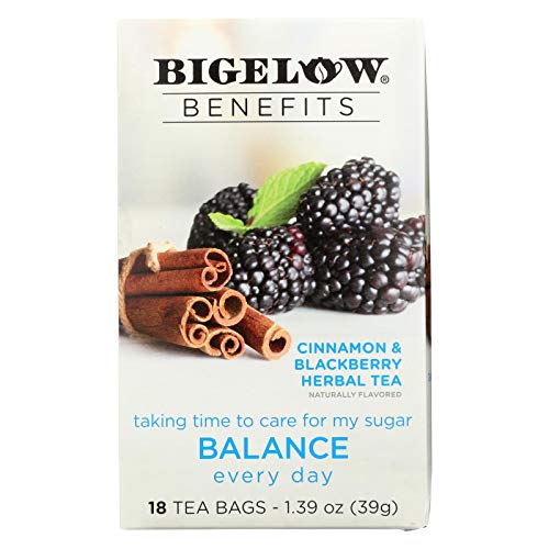 Bigelow Benefits Herbal Tea Pack Of 2 Cinnamon &Amp; Blackberry He