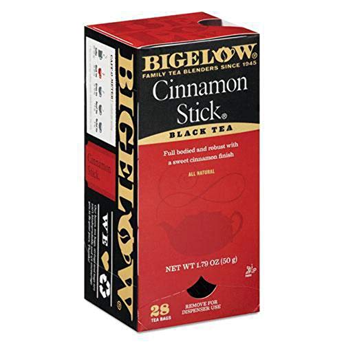 Bigelow Tea Cinnamon Stick Black Tea Bags 28-Count Box Pack Of