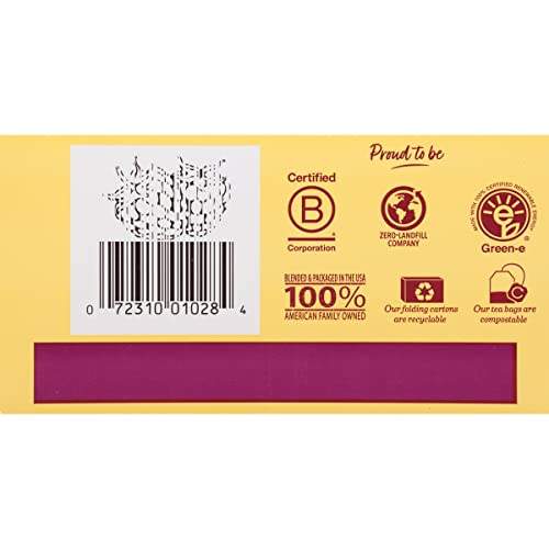 Bigelow Tea Herbal Teas Blackberry Citrus plus Zinc, 18 Count P...