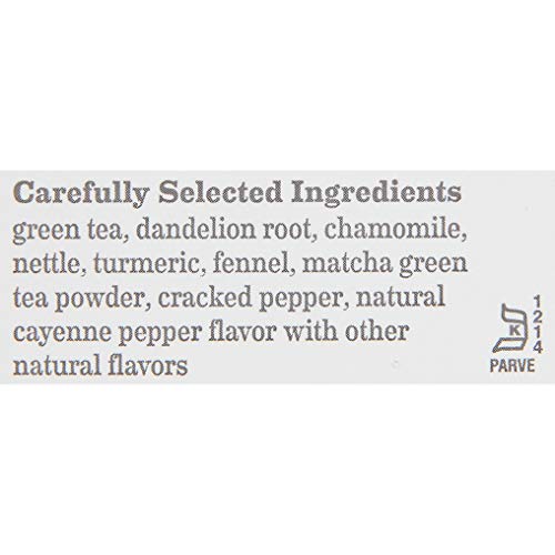Bigelow Tea Matcha Green Tea With Turmeric, 18 Count Pack Of 6