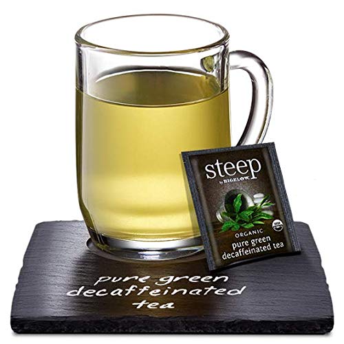 Steep By Bigelow Organic Pure Caffeine-Free Green Tea, 20 Count