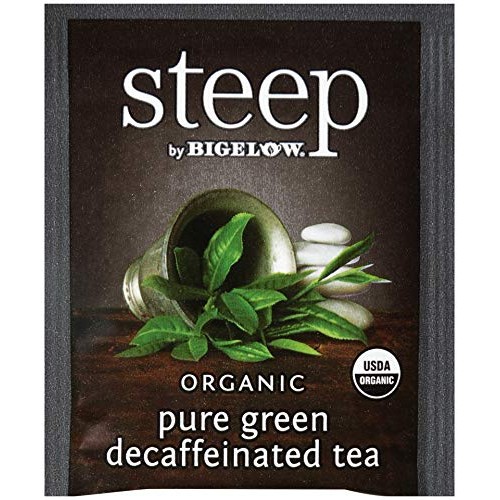 Steep By Bigelow Organic Pure Caffeine-Free Green Tea, 20 Count