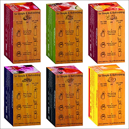 Bigelow Botanicals Cold Water Herbal Infusion Variety Pack, Caff