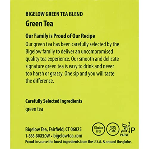 Bigelow Classic Green Tea, Caffeinated, 20 Count Pack of 6, 12...