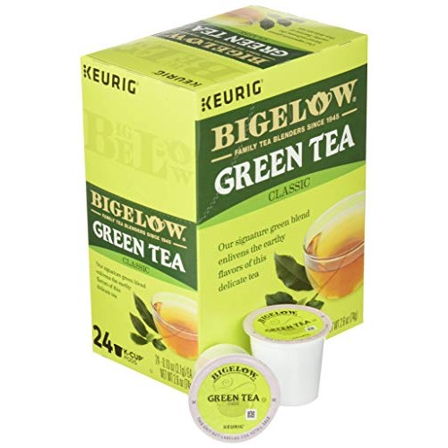 Bigelow Green Tea Keurig Single-Serve K-Cup Pods, Pack of 24