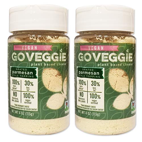 Go Veggie! Dairy-Free Grated Parmesan Cheese | Vegan, Vegetarian Go Veggie! Dairy-Free Grated Parmesan Cheese | Vegan, Vegetarian