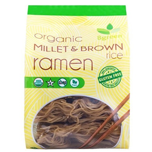 Bgreen Gluten Free Organic Millet &Amp; Brown Rice Ramen 4 Pk Vega