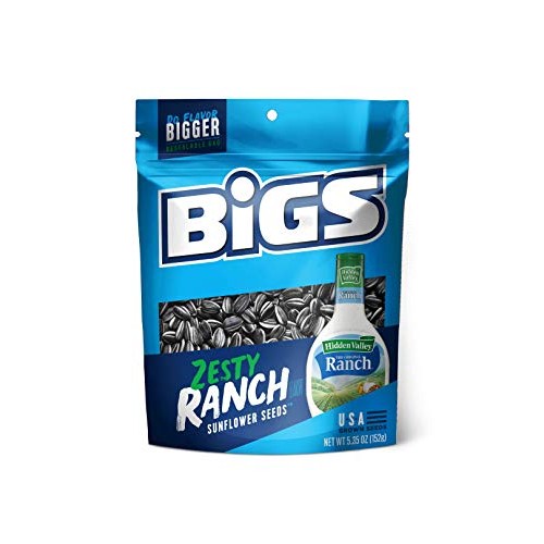 Bigs Hidden Valley Ranch Sunflower Seeds, 5.35-Ounce Bags Pack