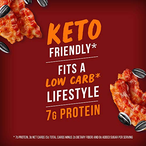 BIGS Sizzlin Bacon Sunflower Seeds, 5.35-oz. Bag Pack of 12