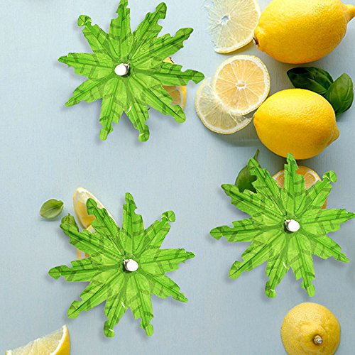 Bilipala Green Tropical Coconut Palm Tree Paper Umbrellas Cockta