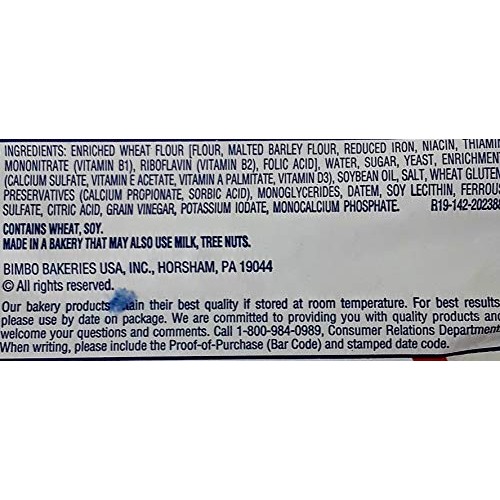 Bimbo Soft White Bread Family Size-2Pack