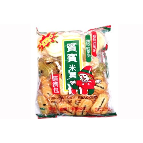 賓賓米果 Bin Bin Crispy Rice Crackers Regular 15.8 Oz, 1 Pack