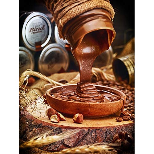 Bind Chocolate, Chocolate Spread, No Palm Oil, Hazelnut Cream, 1