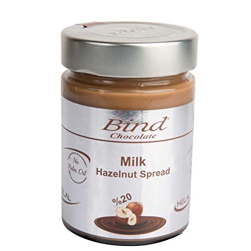 Bind Chocolate, Chocolate Spread, No Palm Oil, Hazelnut Cream, 1