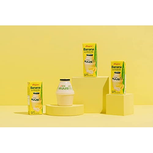 Binggrae Banna Flavor Milk And Strawberry Flavor Milk 2 Strawbe