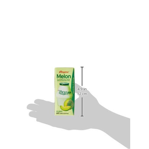 Binggrae Melon Flavored Milk Drink 200Ml 6-Pack Net 41 Fl Oz