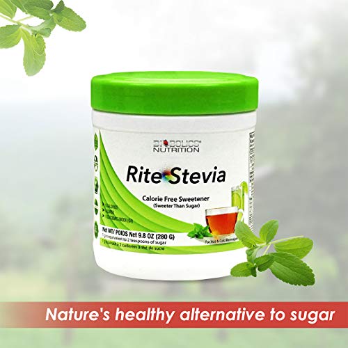 Rite Stevia Powder Concentrate, 9.8 Oz – Raw Green Leaf Naturall