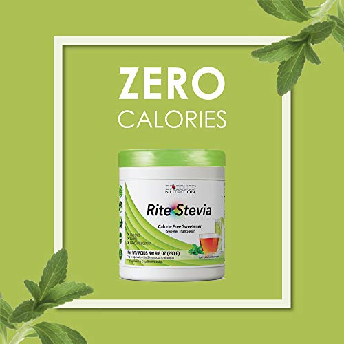 Rite Stevia Powder Concentrate, 9.8 Oz – Raw Green Leaf Naturall