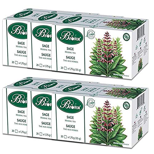 Biofix Sage Leaves Tea 20X1.75G Pack Of 6